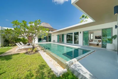 Villa Deluxe avec piscine et jardin, trois chambres — Shambhala Grand Villa - Private Pool Villas by Escape Villas - Top Choice - Guest Favorite - Best Location